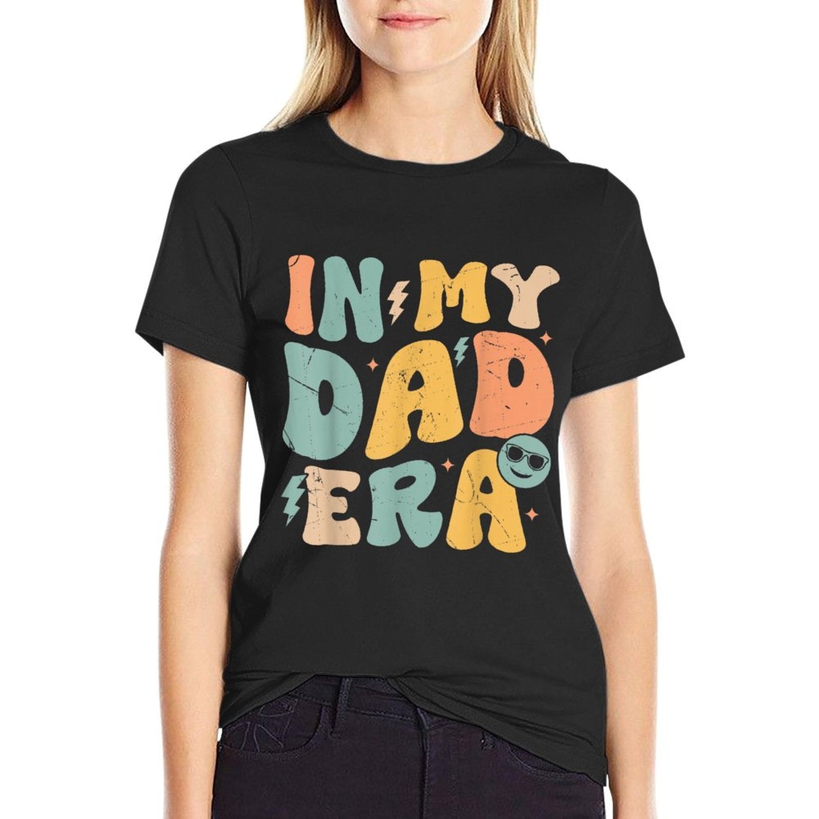 In My Dad Era Groovy Funny Papa Daddy Fathers Day For Men  Relaxed-fit T-Shirt