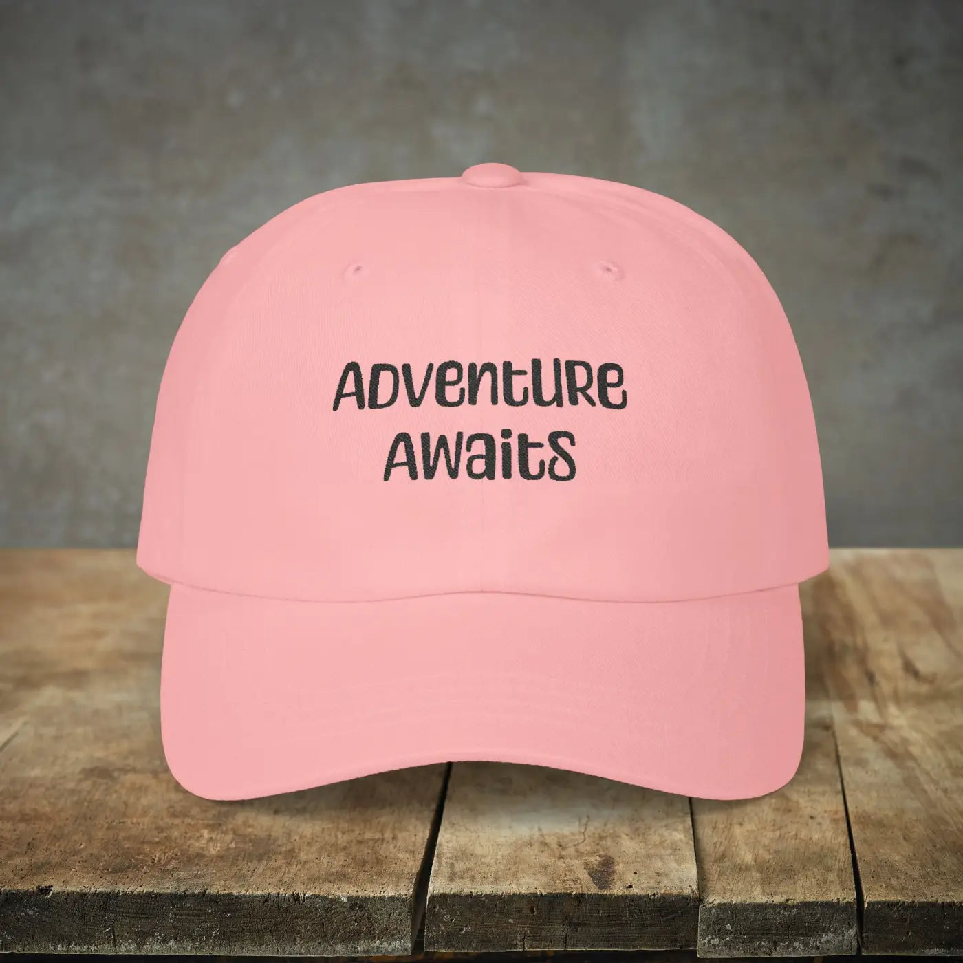 White Dad Cap – Adventure Awaits Everyday Style - Dipaliz