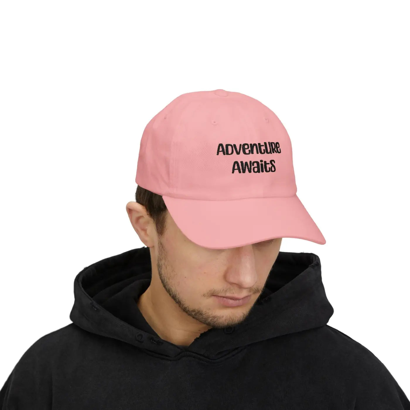 White Dad Cap – Adventure Awaits Everyday Style - Dipaliz