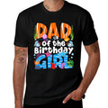 Dad Under Sea Birthday Party Girls Ocean Sea Animals Themed  Soft T-Shirt