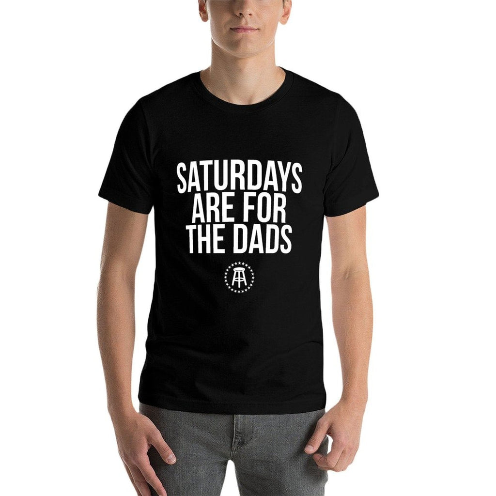 Fathers Day New Dad Gift Saturdays Are For The Dads  Graphic-printed T-Shirt