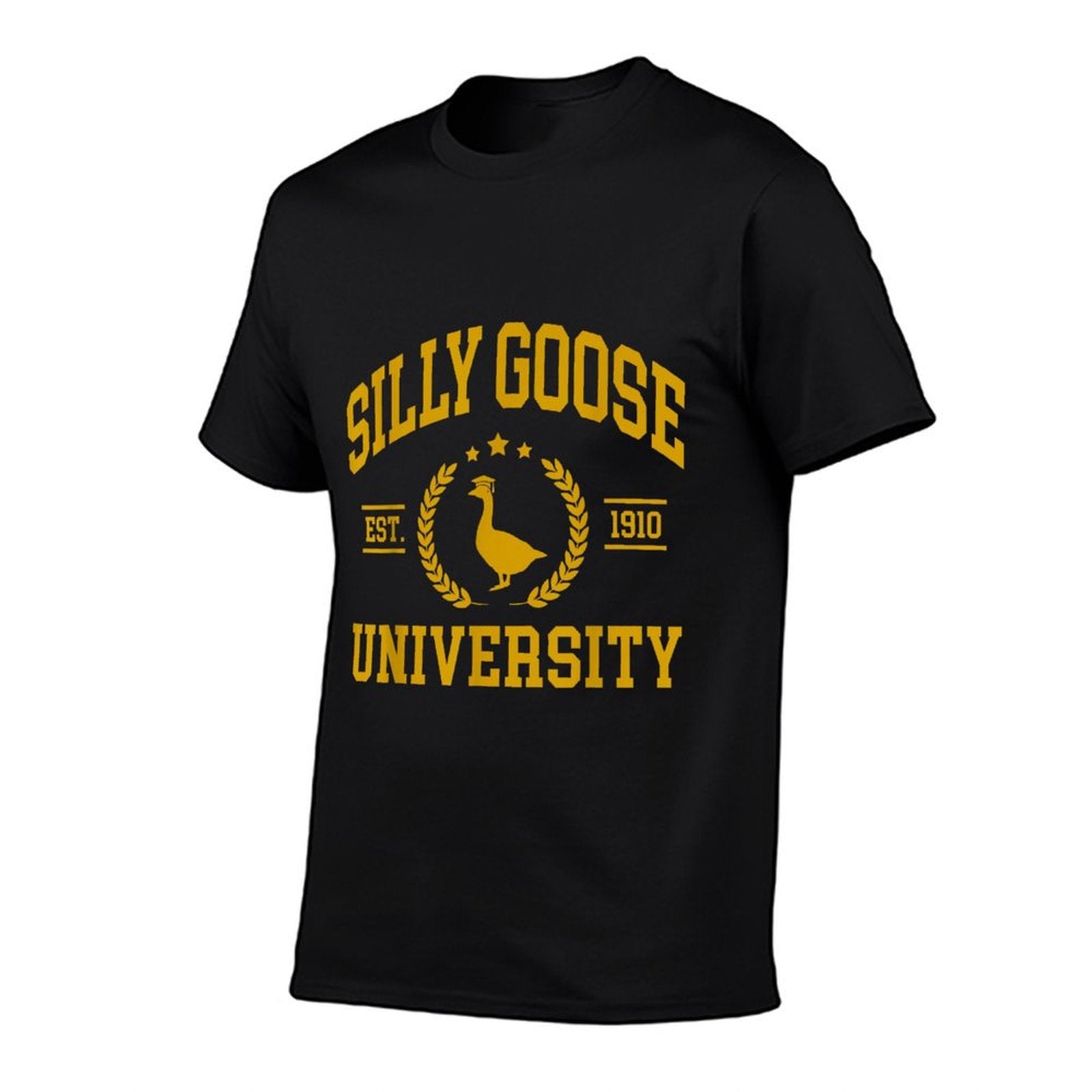 Silly Goose University, Funnys For Men, Goose  Easy-care T-Shirt