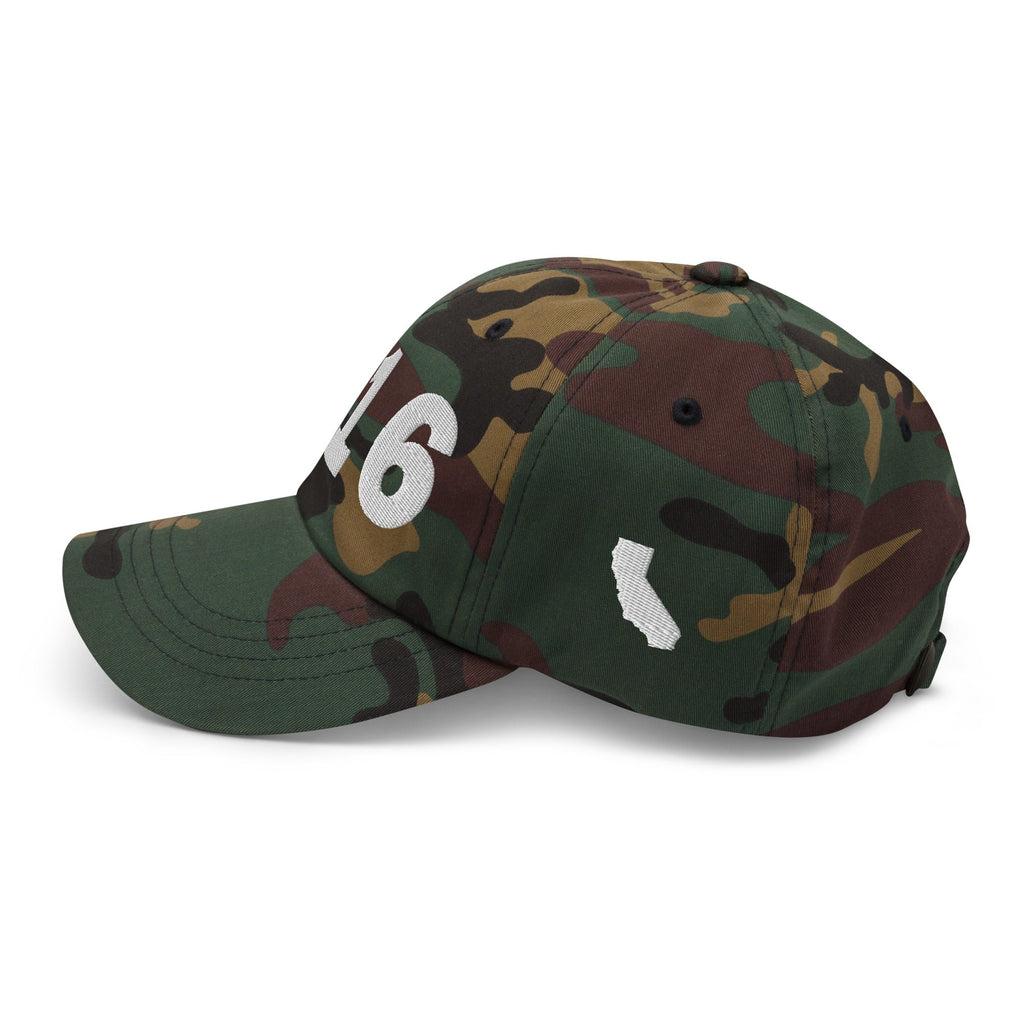 916 Area Code Dad Hat