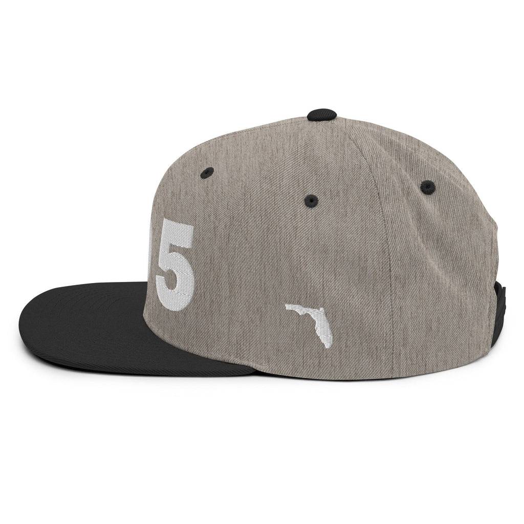 305 Area Code Snapback Hat
