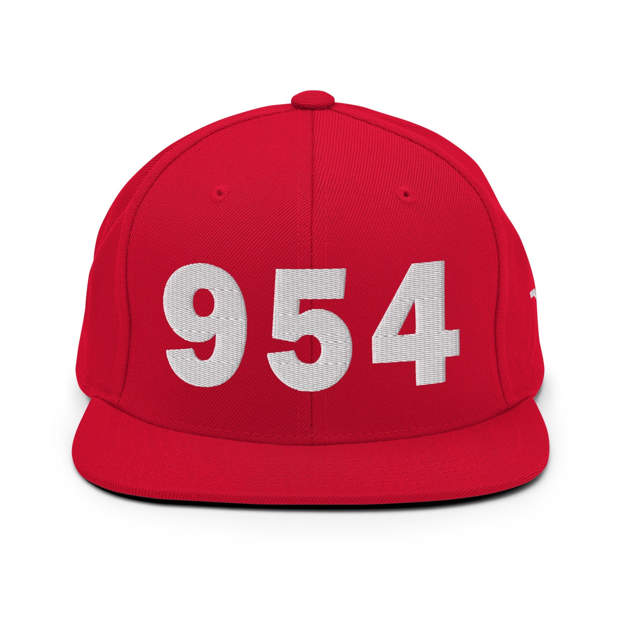 954 Area Code Snapback Hat
