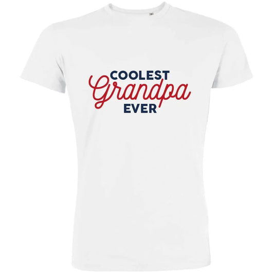Coolest Grandpa Ever Men's Organic Tee