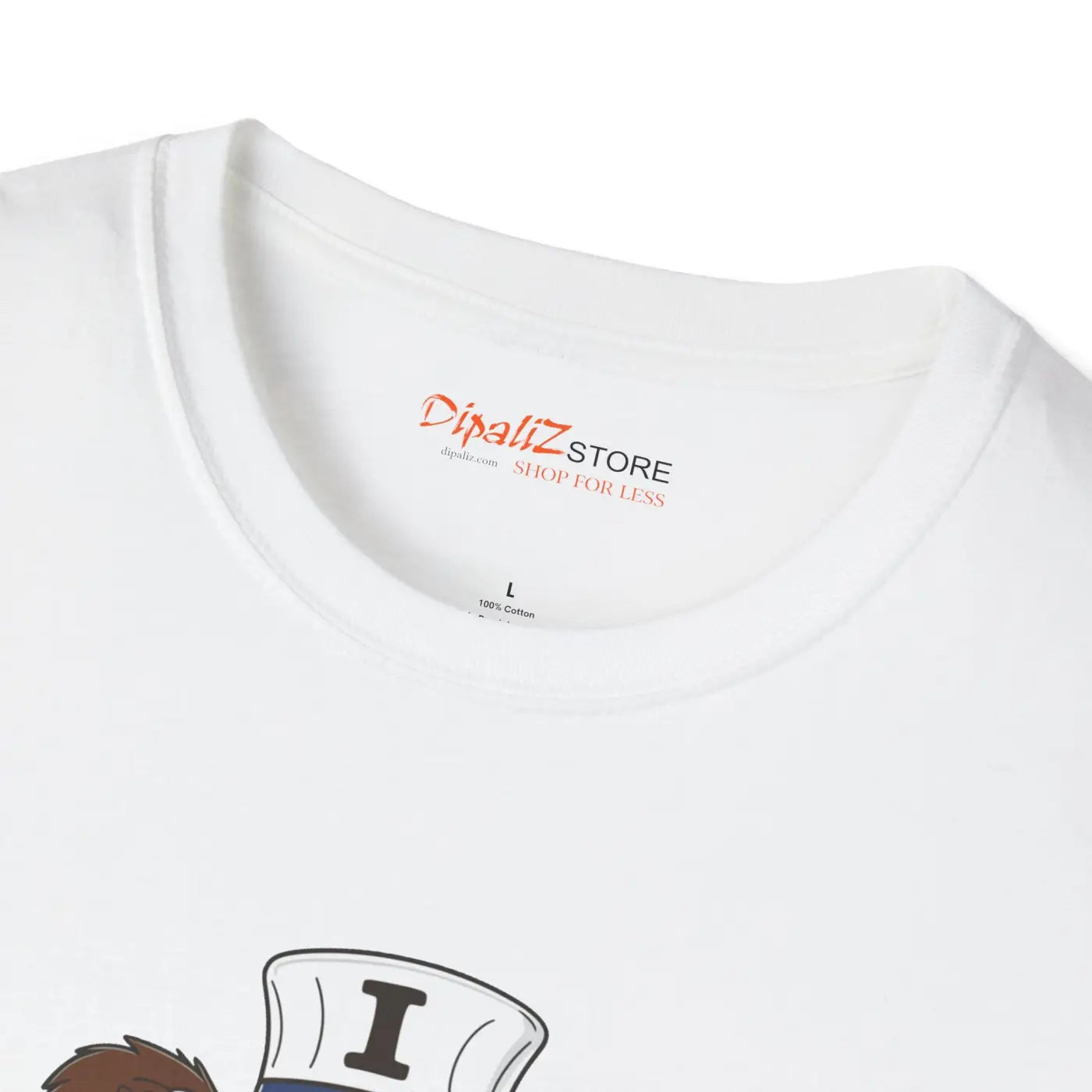 Bear with Usa Tee – Independence Day Cotton - Dipaliz