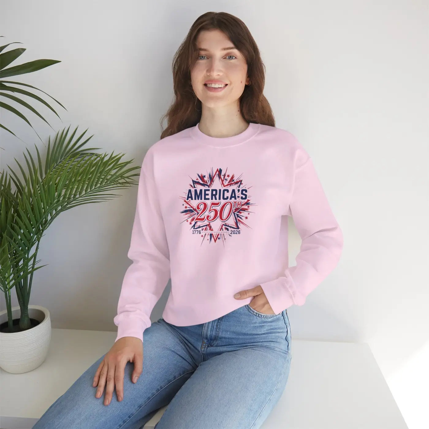 Patriotic 250th Anniversary Crewneck – Eco Soft - Dipaliz