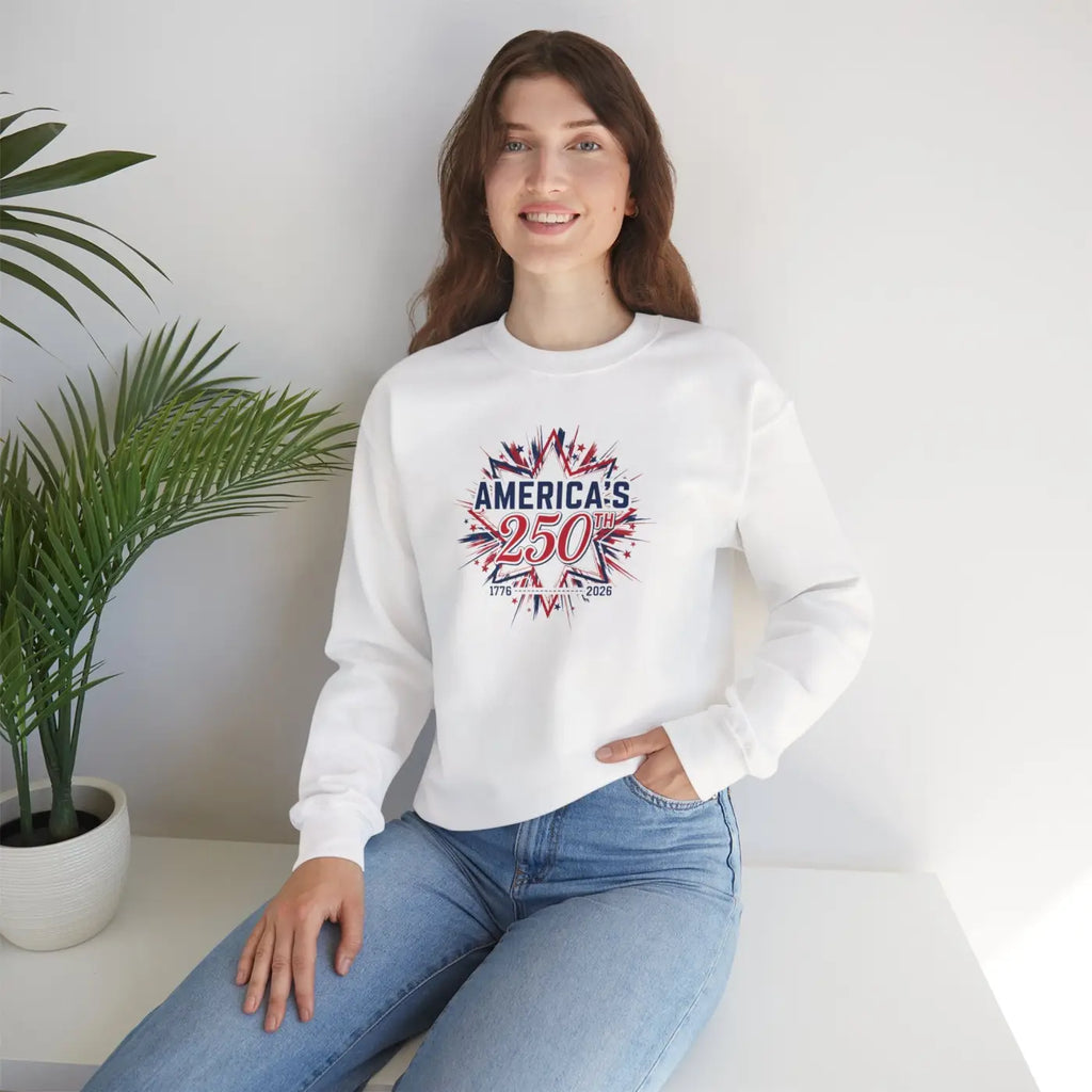 Patriotic 250th Anniversary Crewneck – Eco Soft - Dipaliz
