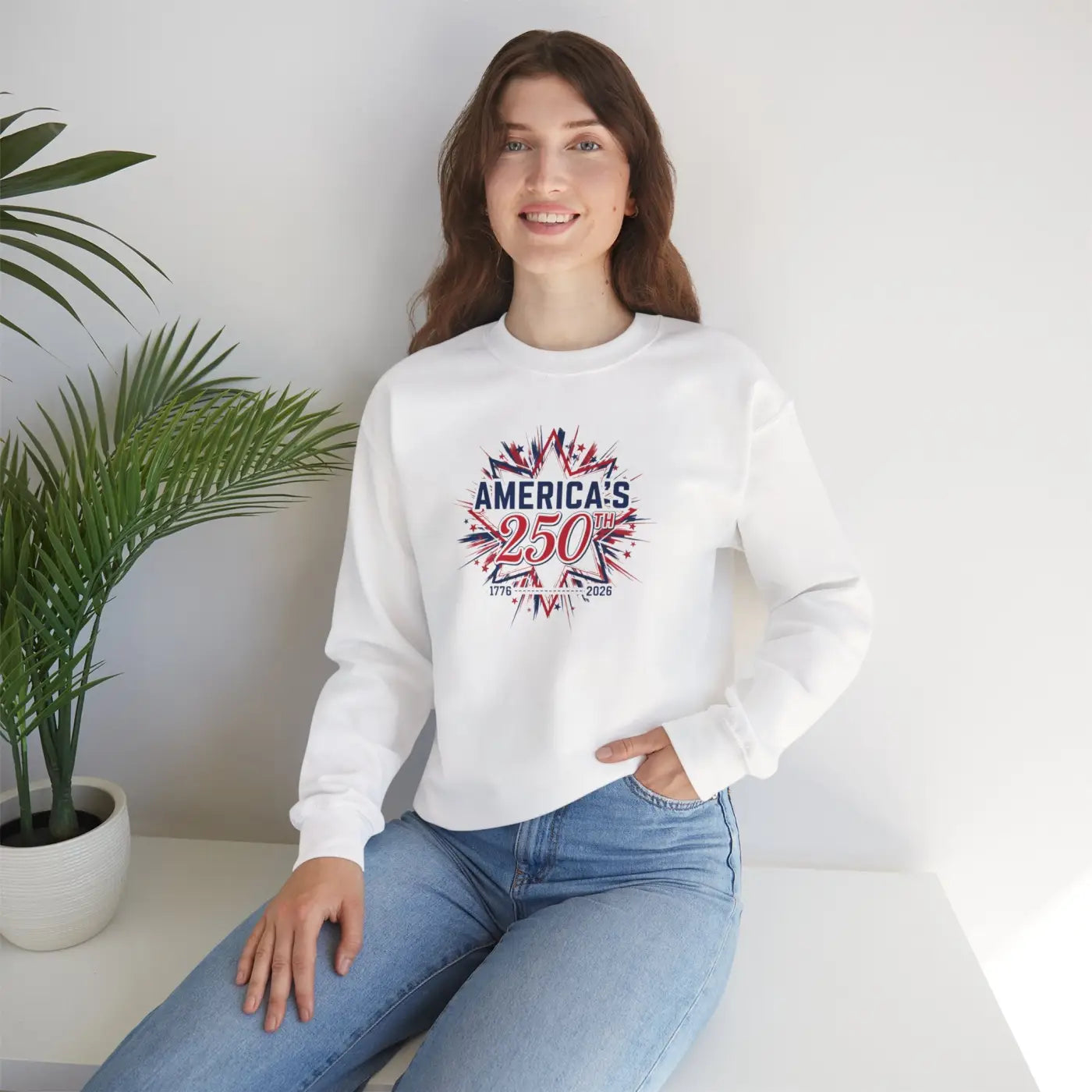Patriotic 250th Anniversary Crewneck – Eco Soft - Dipaliz