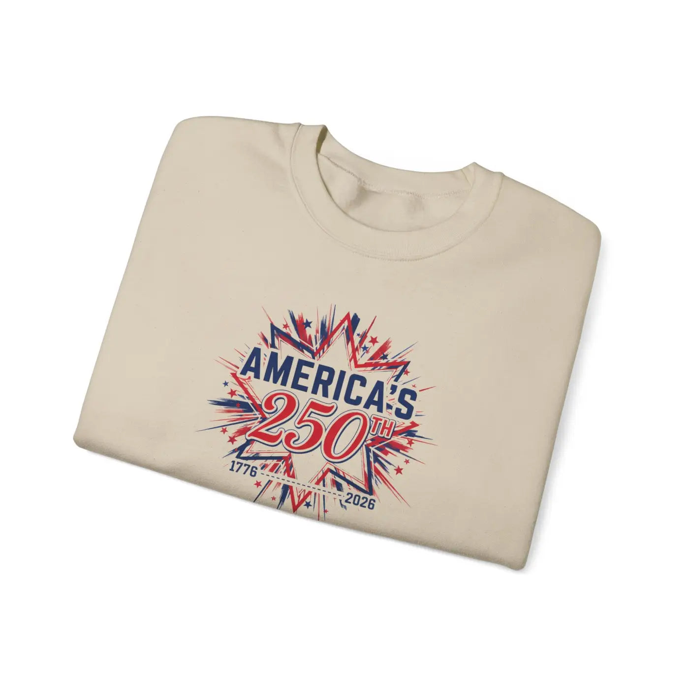 Patriotic 250th Anniversary Crewneck – Eco Soft - Dipaliz