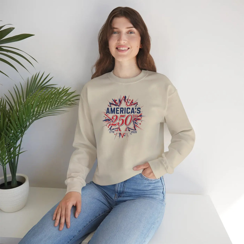 Patriotic 250th Anniversary Crewneck – Eco Soft - Dipaliz
