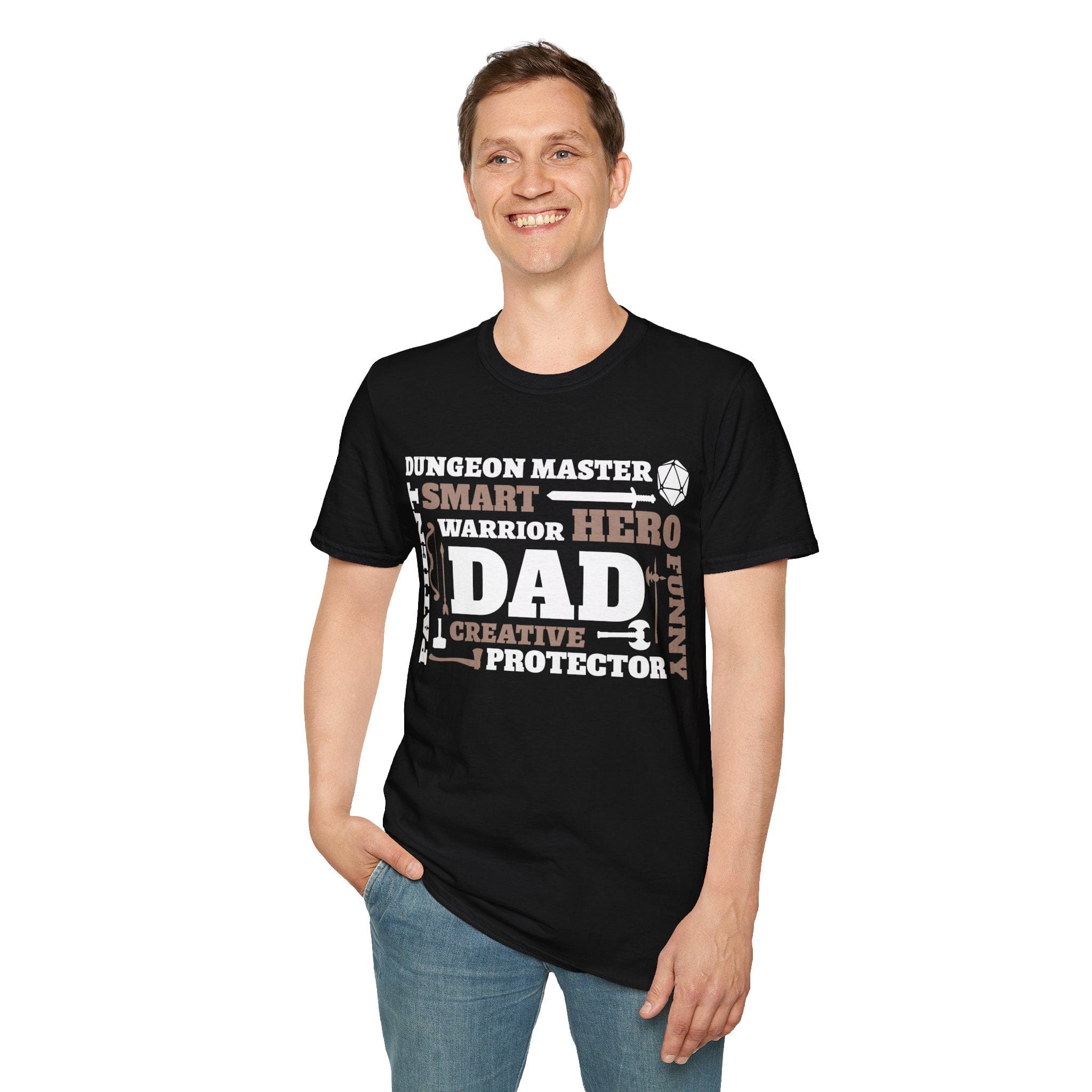 Fathers Day Dad Dungeon Master Shirt