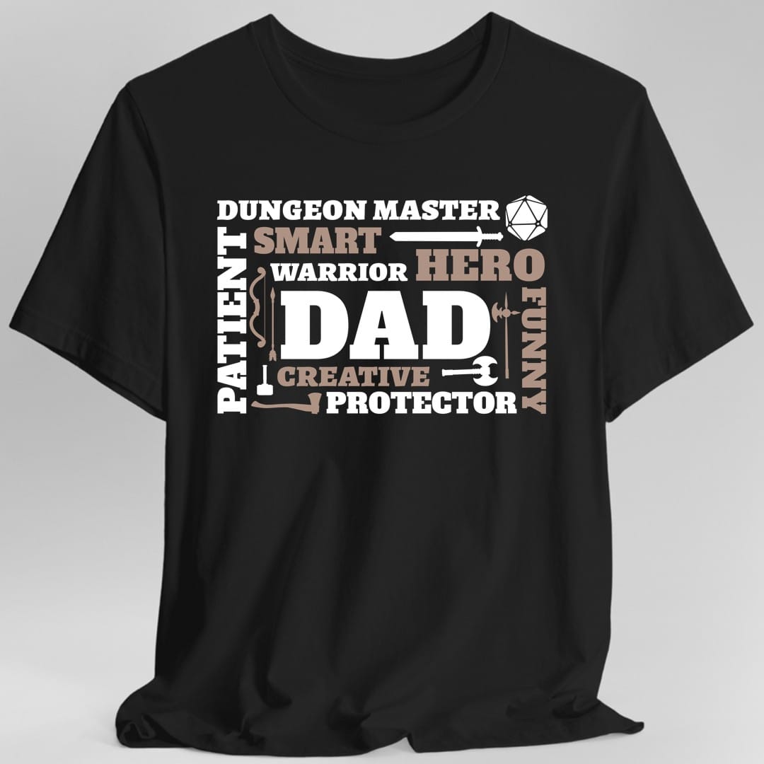 Fathers Day Dad Dungeon Master Shirt