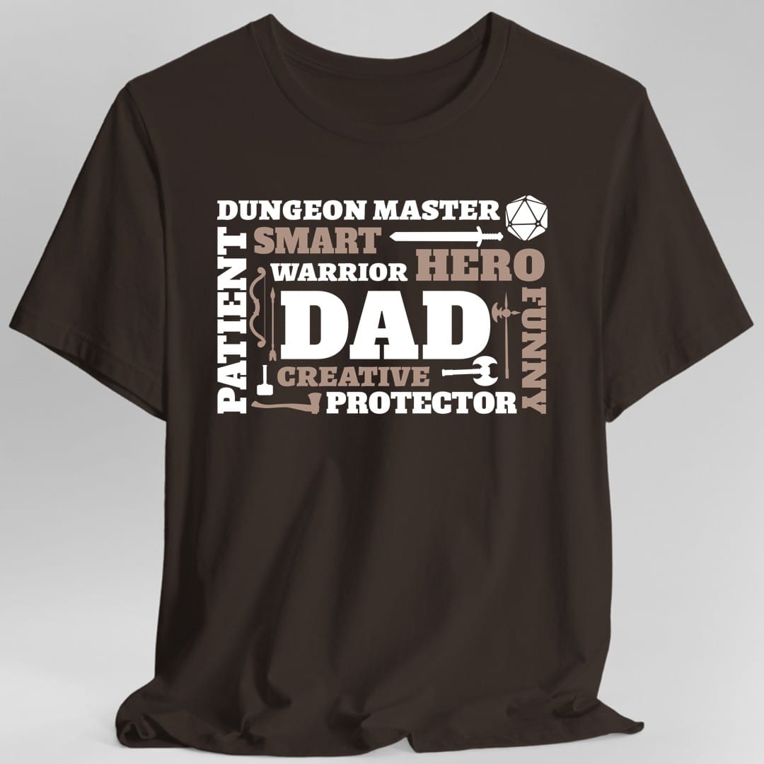 Fathers Day Dad Dungeon Master Shirt