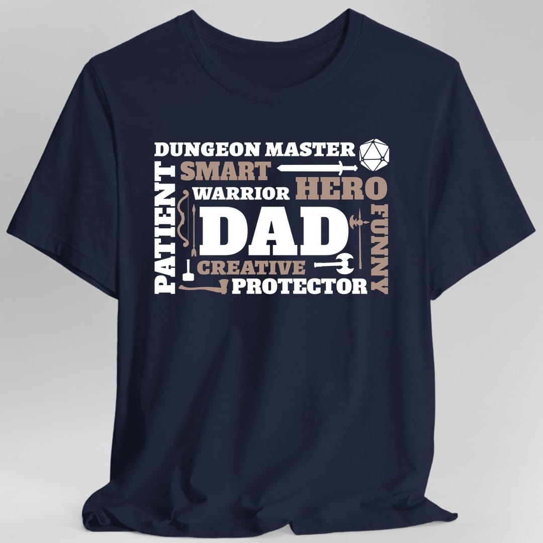 Fathers Day Dad Dungeon Master Shirt