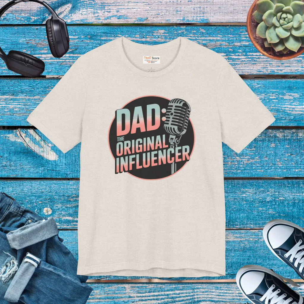 Dad Influencer Tee – Unisex Jersey Cotton - Dipaliz