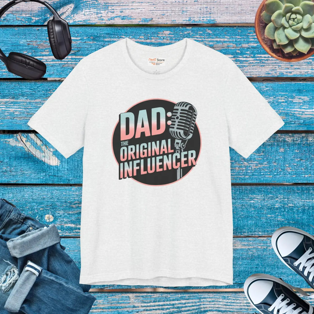 Dad Influencer Tee – Unisex Jersey Cotton - Dipaliz