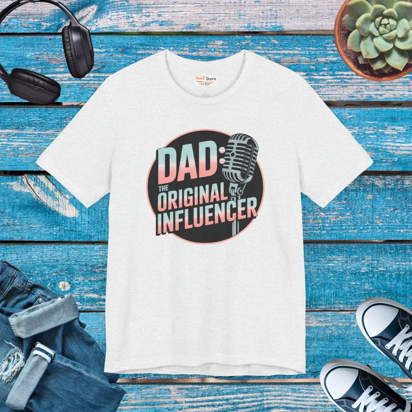 Dad Influencer Tee – Unisex Jersey Cotton - Dipaliz