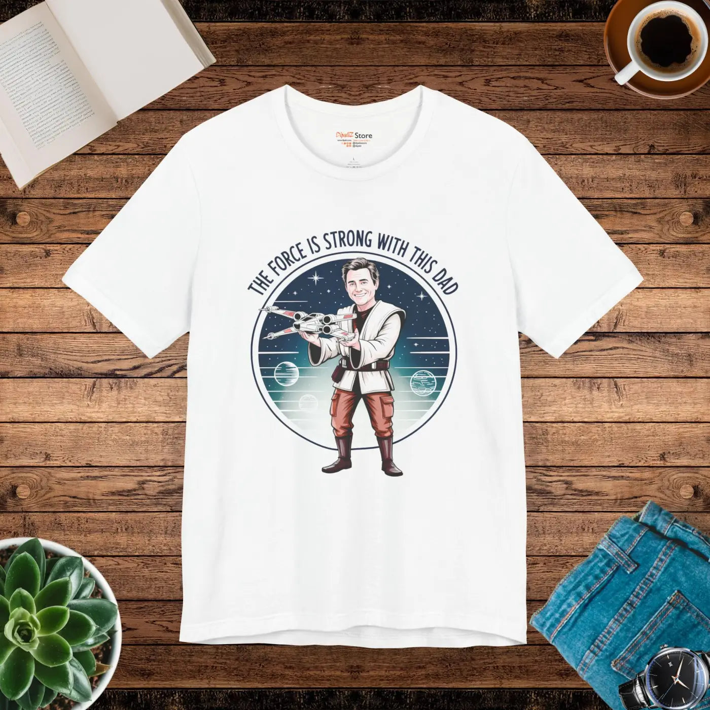Dad Joke Tee – Relaxed Fit Pop Culture Style - Dipaliz