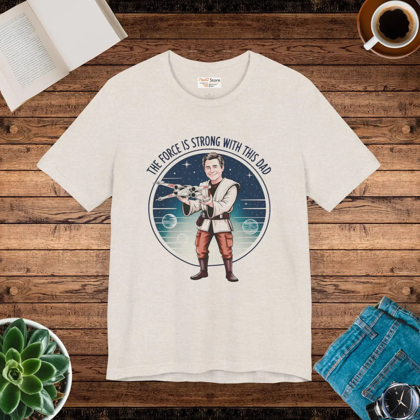 Dad Joke Tee – Relaxed Fit Pop Culture Style - Dipaliz