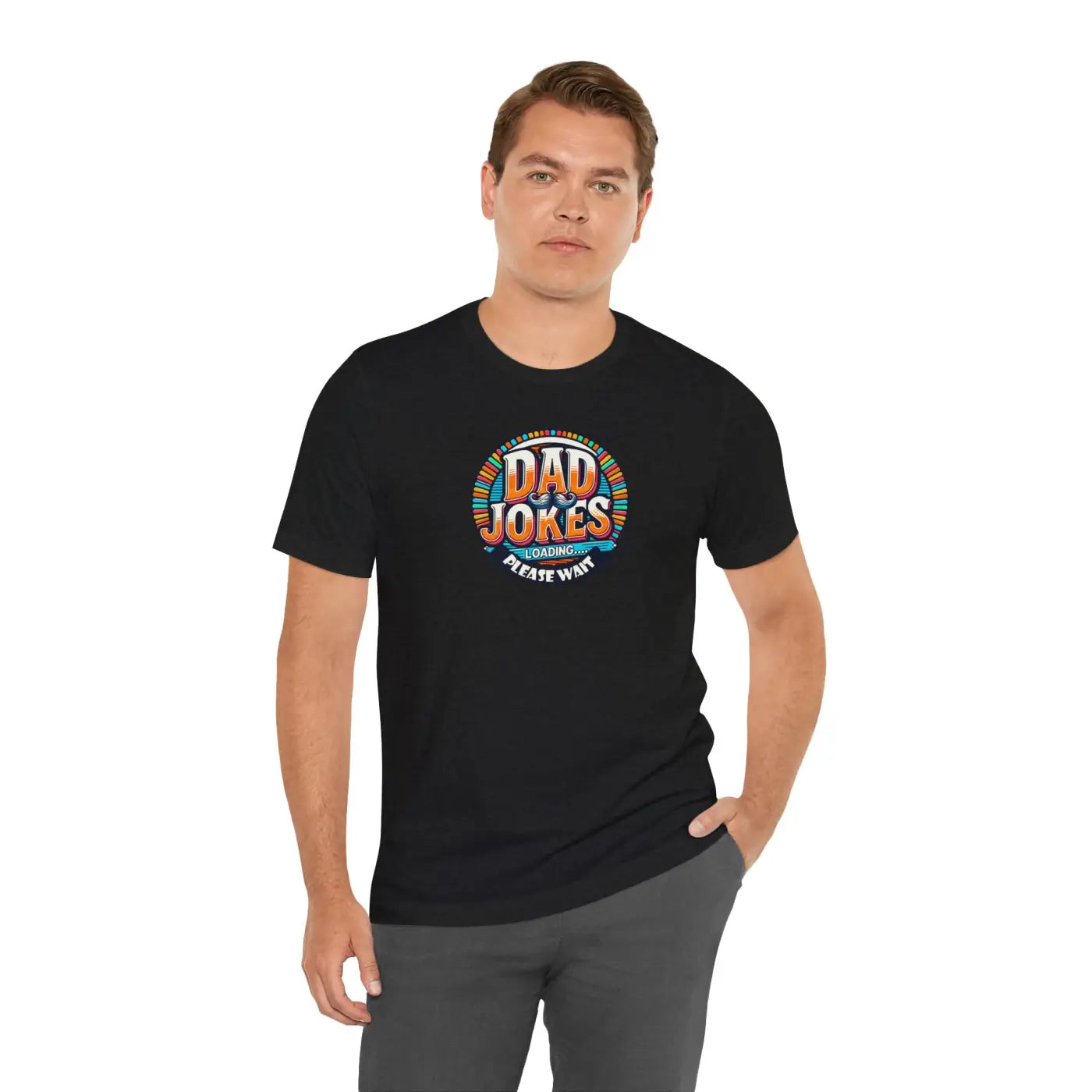 Dad Jokes Loading Jersey Short Sleeve – High-quality Cotton - Dipaliz