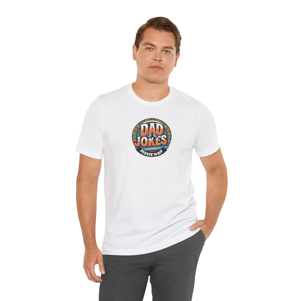 Dad Jokes Loading Jersey Short Sleeve – High-quality Cotton - Dipaliz