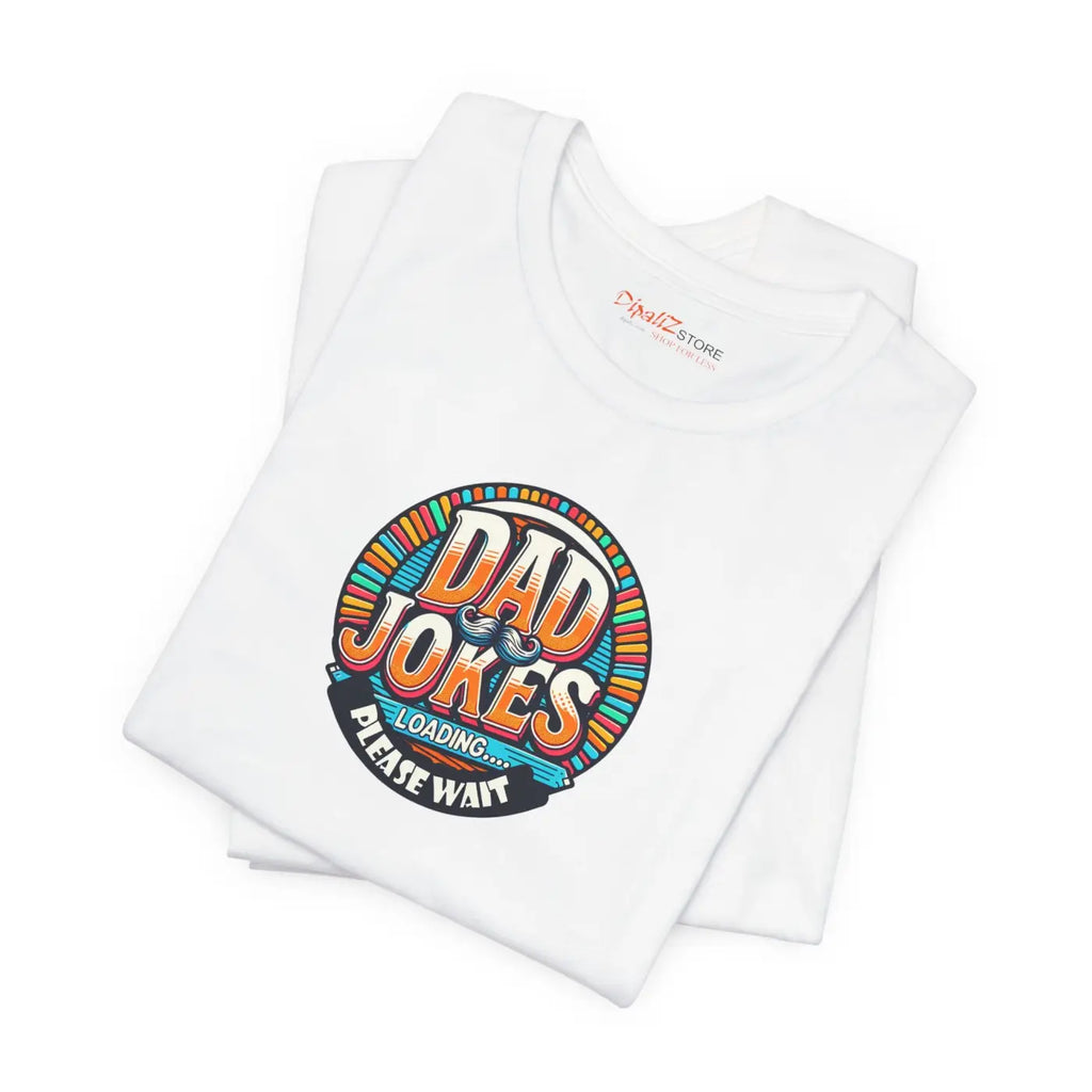 Dad Jokes Loading Jersey Short Sleeve – High-quality Cotton - Dipaliz