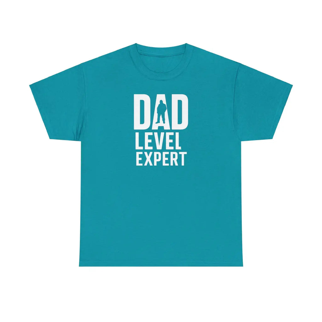 Dad Level Expert Heavy Cotton Tee – Father’s Day - Dipaliz