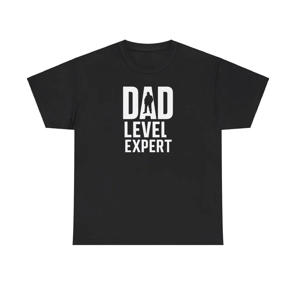 Dad Level Expert Heavy Cotton Tee – Father’s Day - Dipaliz