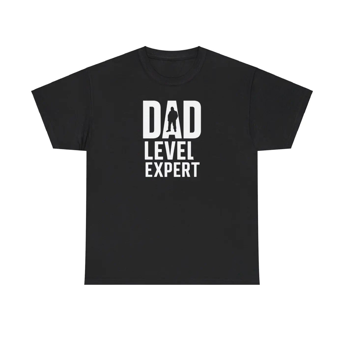 Dad Level Expert Heavy Cotton Tee – Father’s Day - Dipaliz