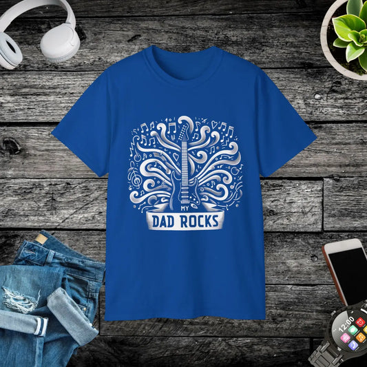 My Dad Rocks Guitar T-shirt – Father’s Day Tee - Dipaliz