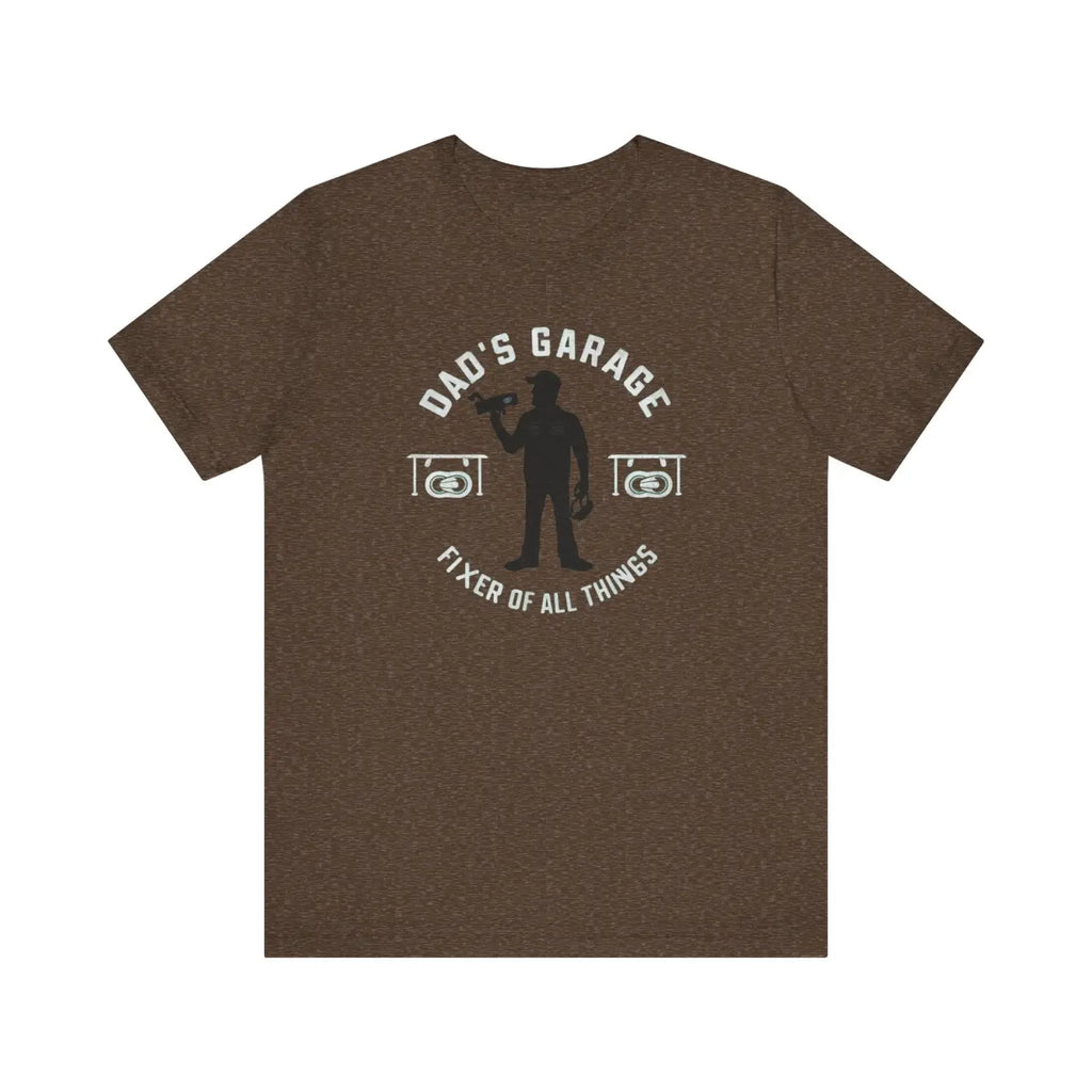 Comfy Crew Jersey Dad's Garage Cotton Tee - Dipaliz