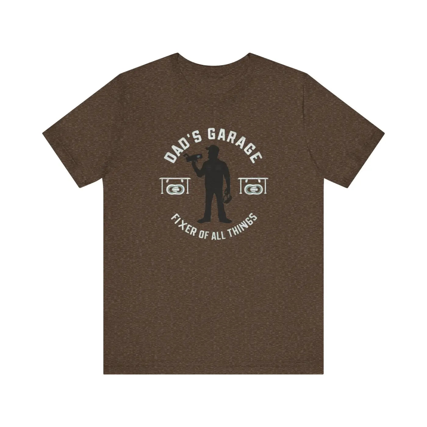 Comfy Crew Jersey Dad's Garage Cotton Tee - Dipaliz