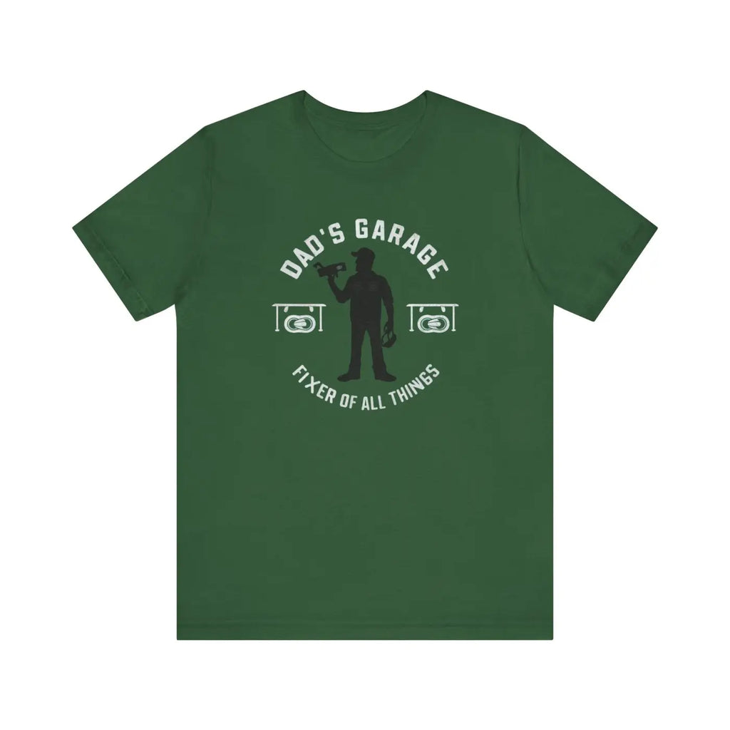 Comfy Crew Jersey Dad's Garage Cotton Tee - Dipaliz