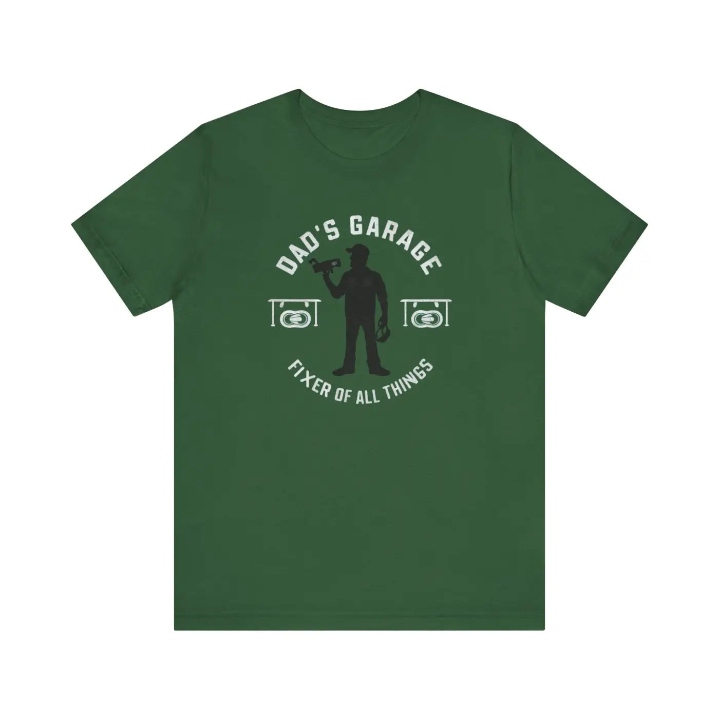 Comfy Crew Jersey Dad's Garage Cotton Tee - Dipaliz