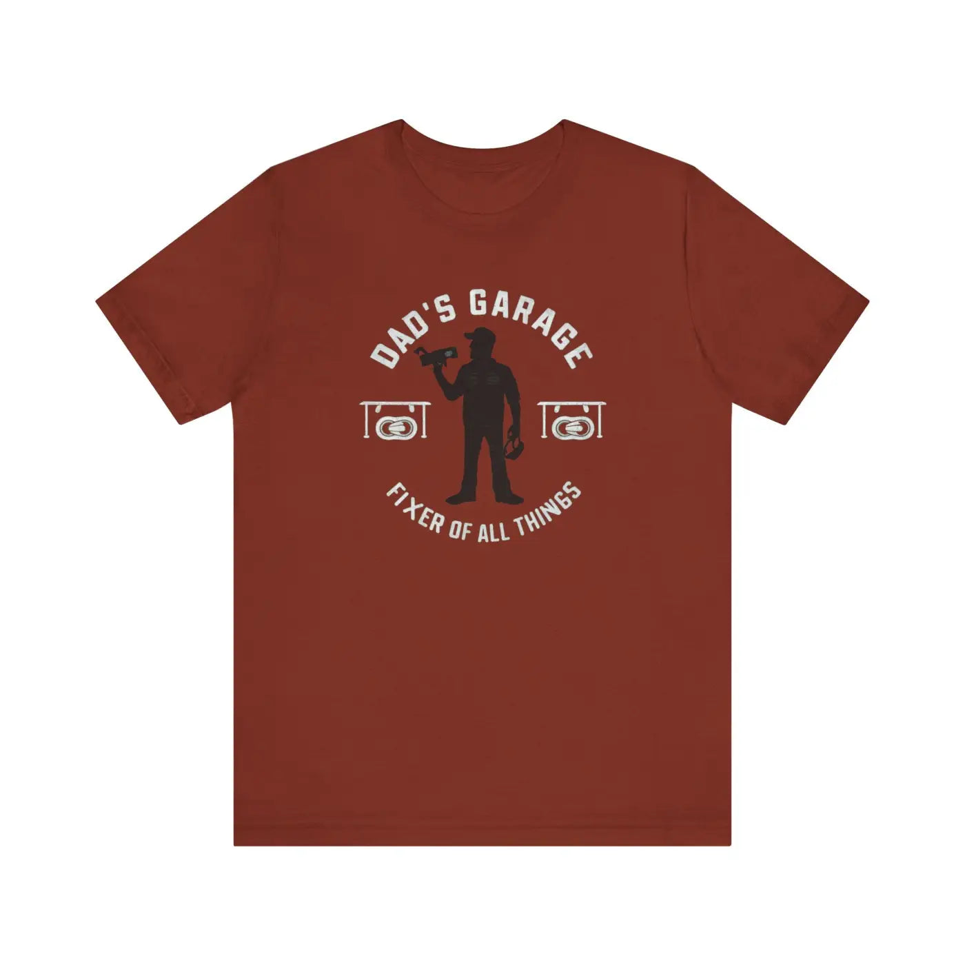 Comfy Crew Jersey Dad's Garage Cotton Tee - Dipaliz