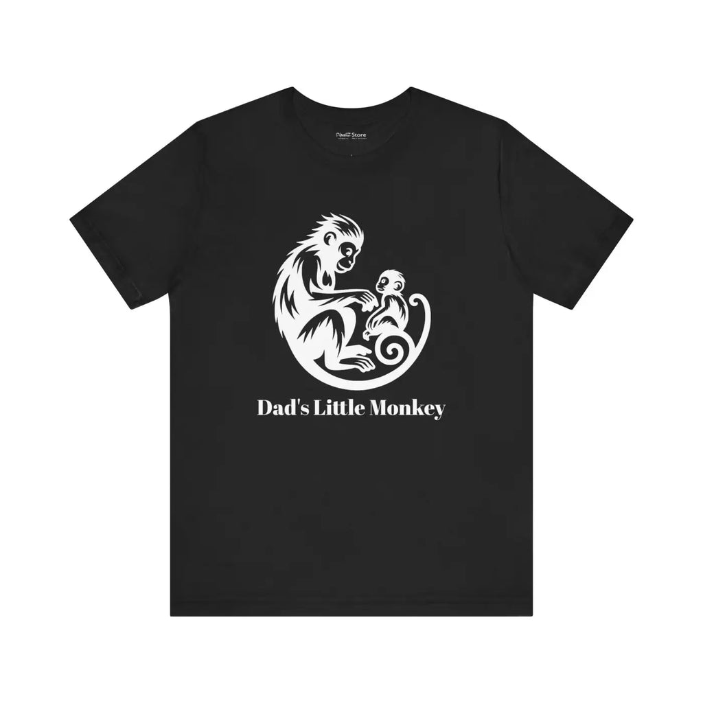 Dad's Little Monkey Jersey Short Sleeve - Dipaliz