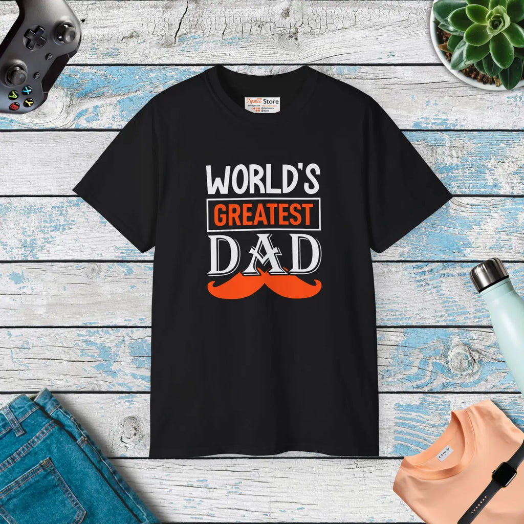 World’s Greatest Dad Tee – Ultra Cotton Father’s Day - Dipaliz