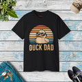 Duck Dad Unisex Ultra Cotton Tee – Ribbed Knitting - Dipaliz