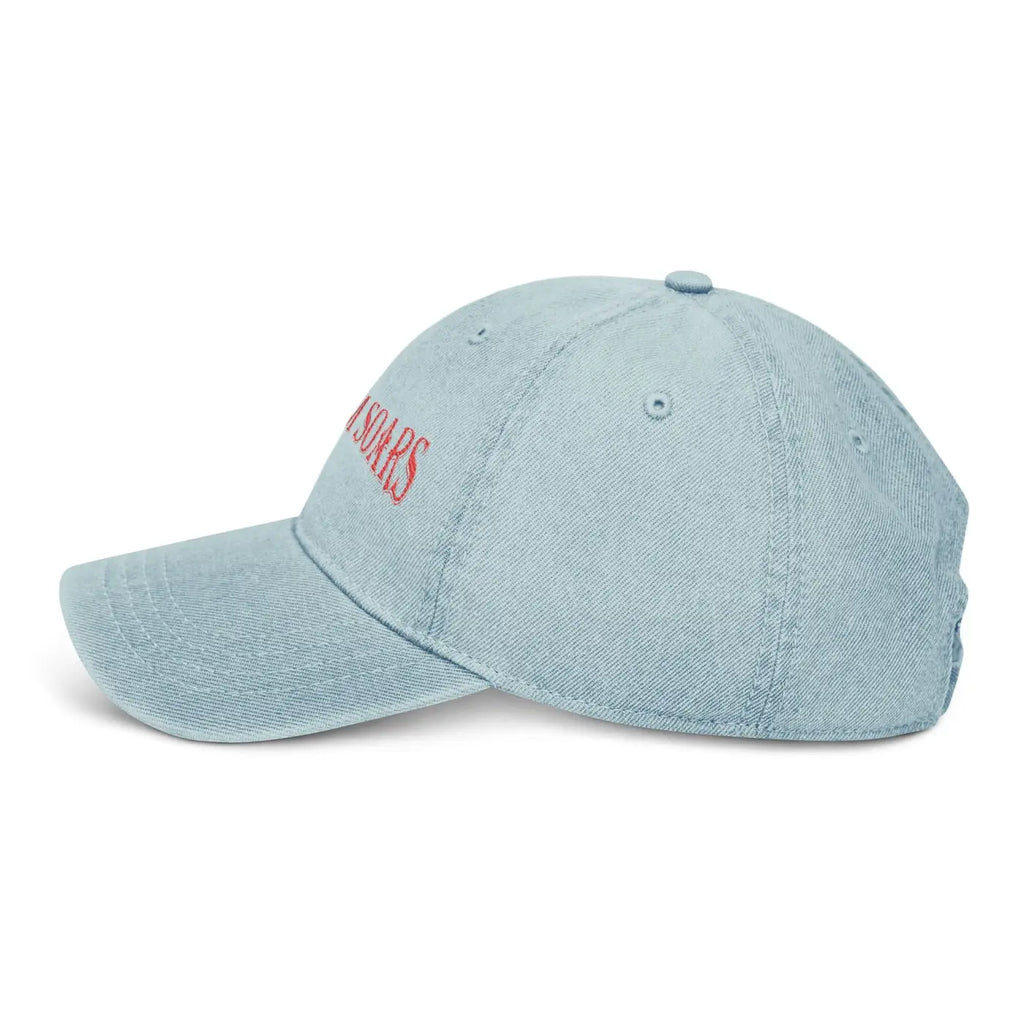 Embroidery Denim Hat – Dad Hat Energy - Dipaliz