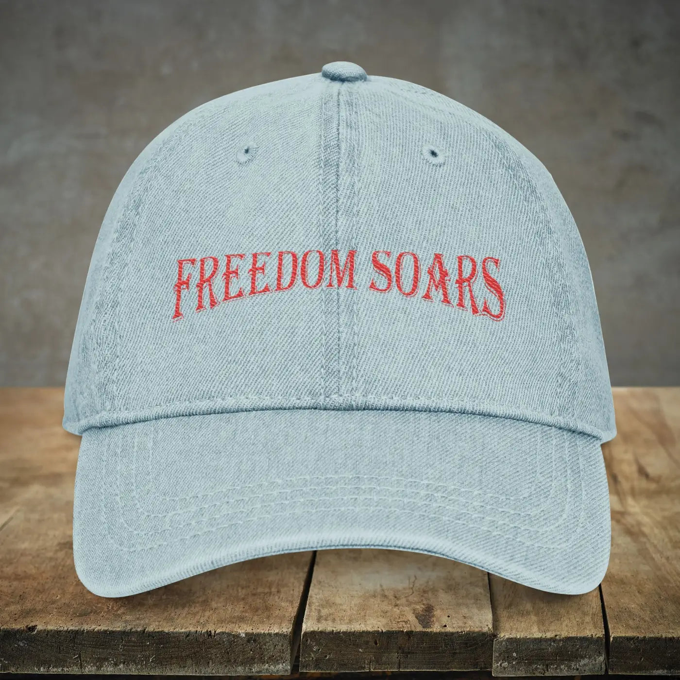 Embroidery Denim Hat – Dad Hat Energy - Dipaliz