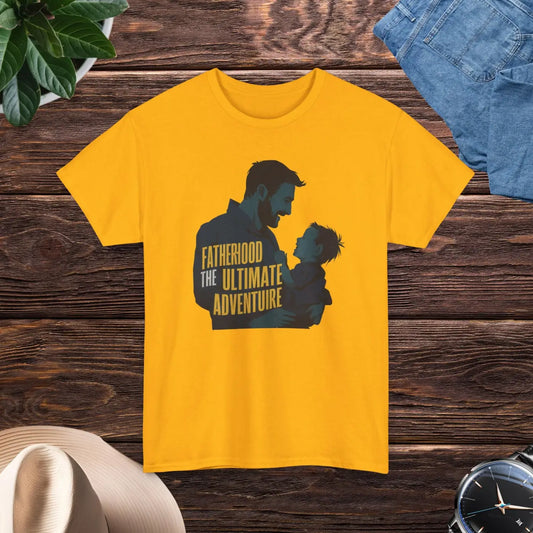 Fatherhood Ultimate Adventure Tee – Heavy Cotton - Dipaliz
