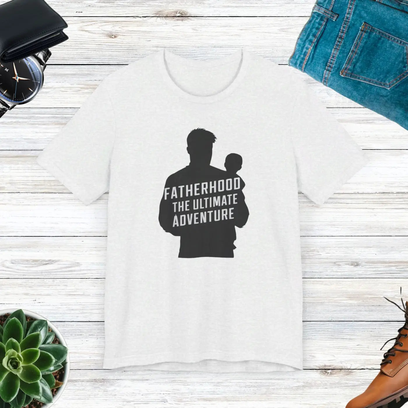 Fatherhood the Ultimate Adventure Tee – Cotton - Dipaliz