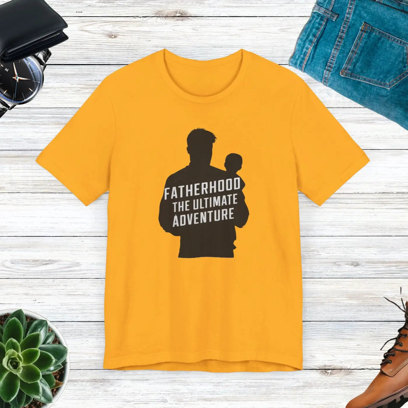Fatherhood the Ultimate Adventure Tee – Cotton - Dipaliz