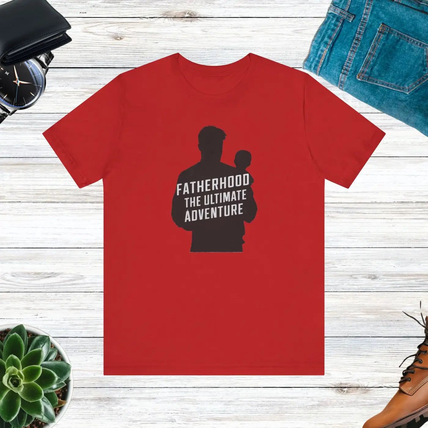 Fatherhood the Ultimate Adventure Tee – Cotton - Dipaliz