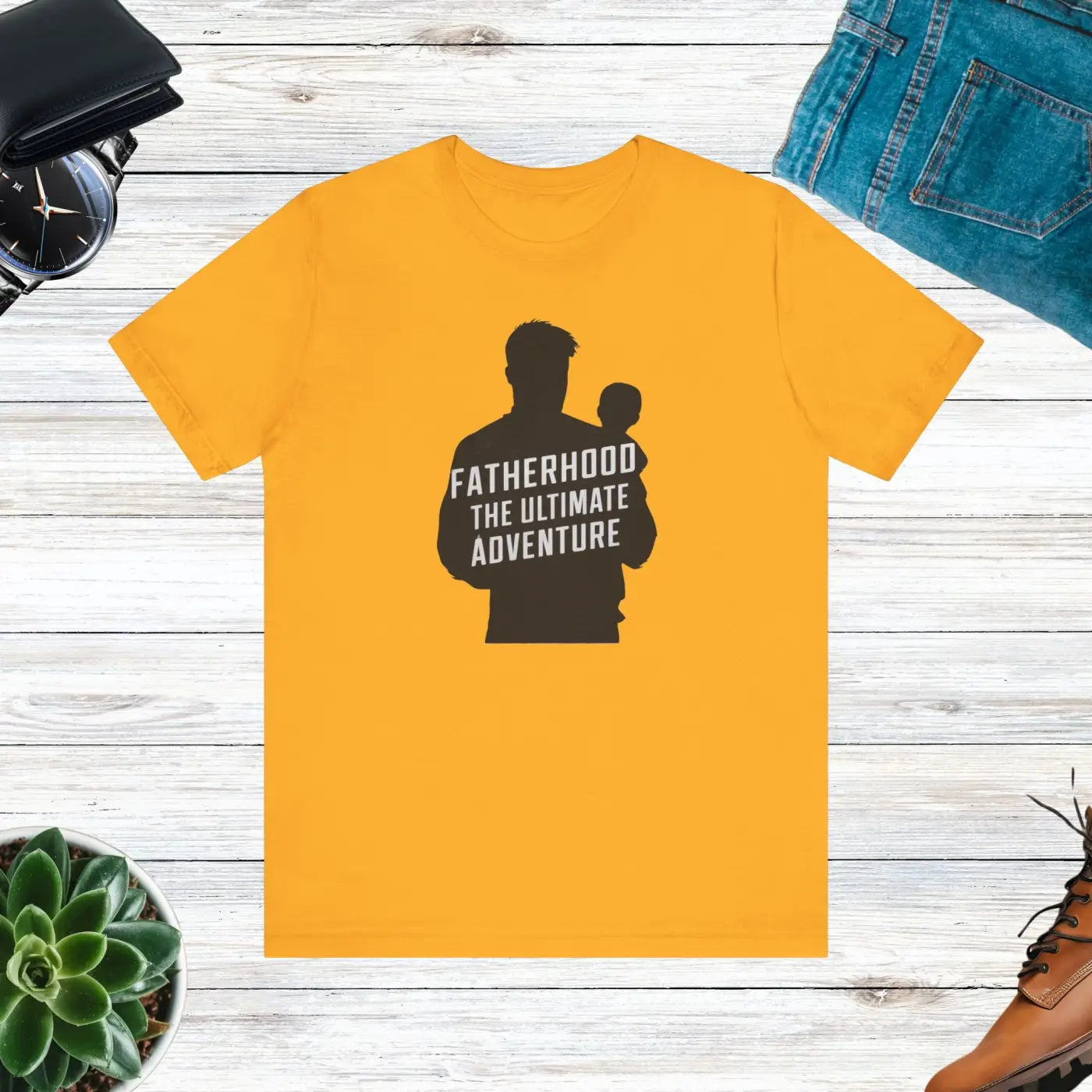 Fatherhood the Ultimate Adventure Tee – Cotton - Dipaliz