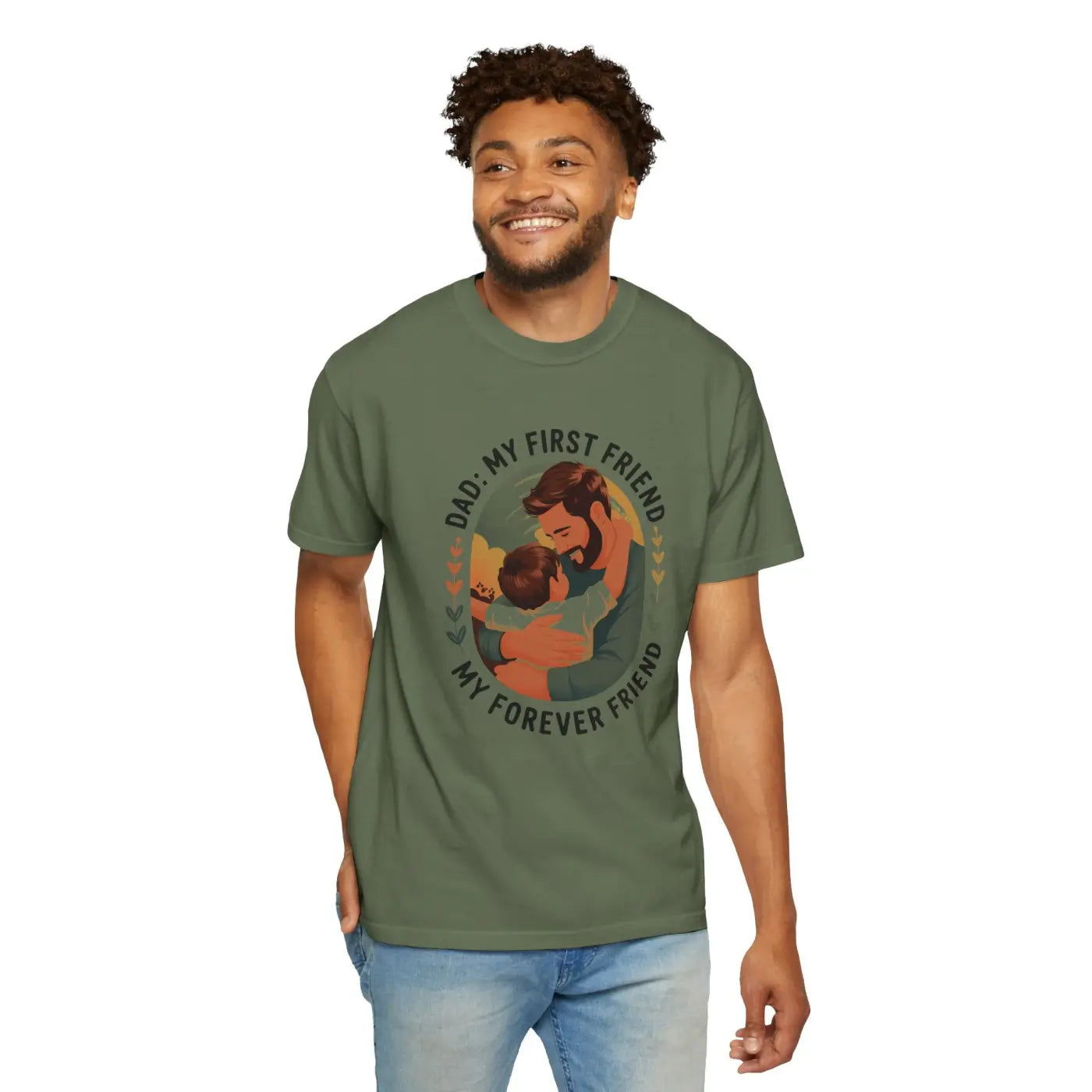 Dad my First Friend Tee – Father’s Day Gift - Dipaliz
