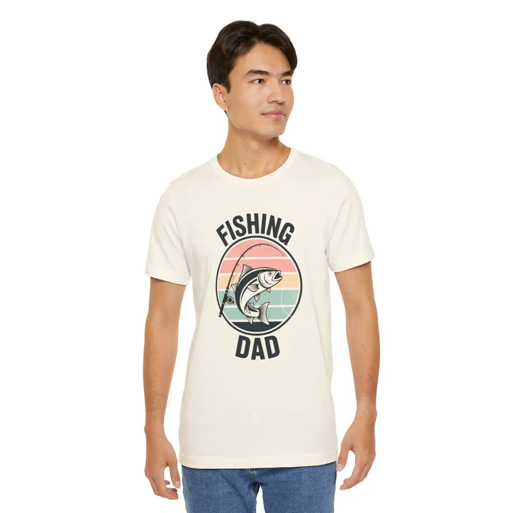Fishing Dad Short Sleeve Tee – Cotton Shirt - Dipaliz