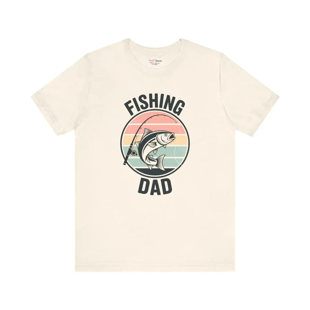 Fishing Dad Short Sleeve Tee – Cotton Shirt - Dipaliz